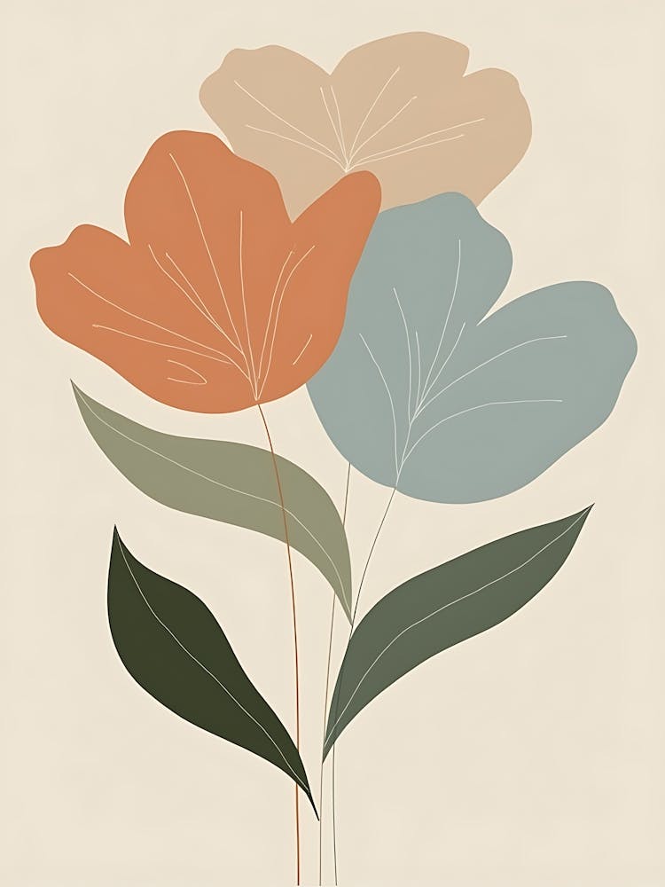 Soft Vintage Botanical Elegance