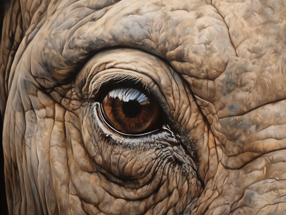 Rhinoceros Eye Realism
