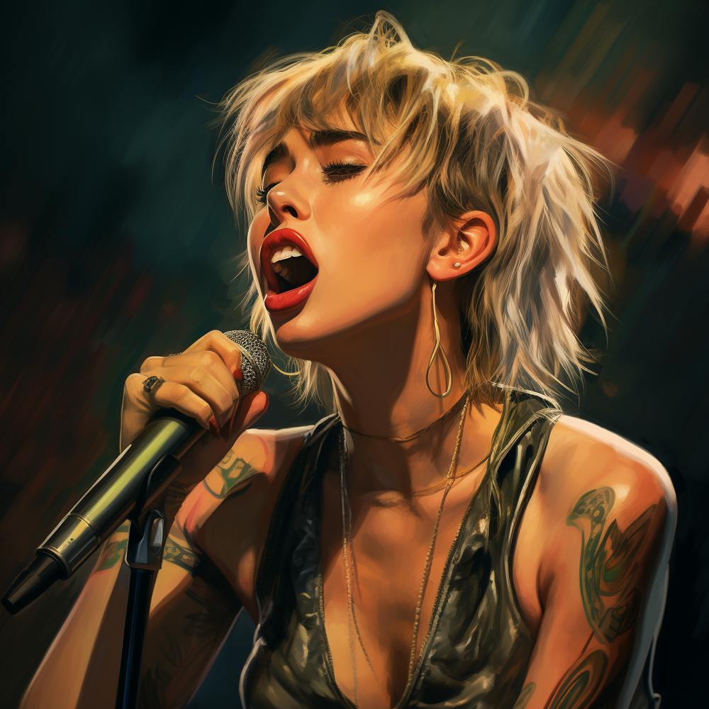 Hallelujah it's Miley Cyrus