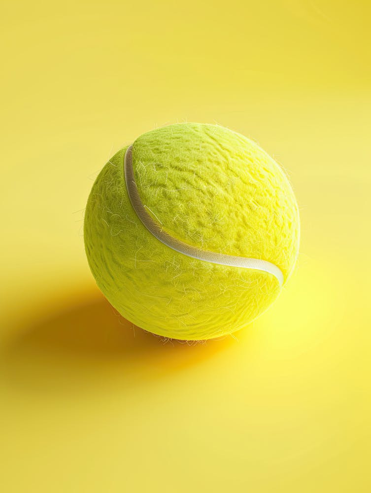 Fiery Momentum Tennis Ball