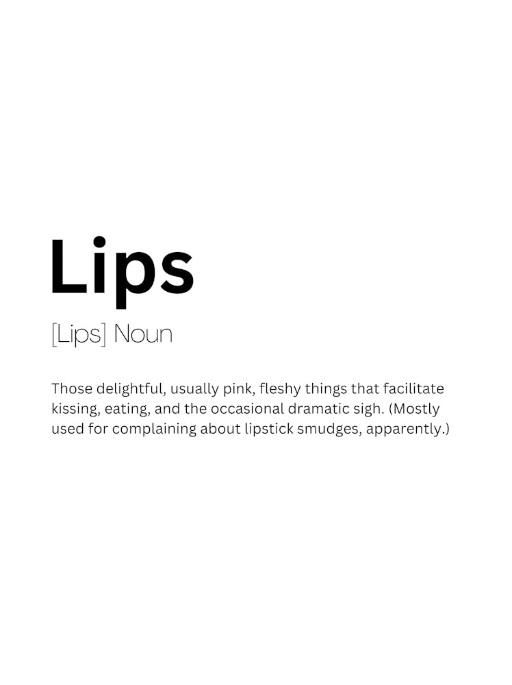 Lips Definition Meaning 1