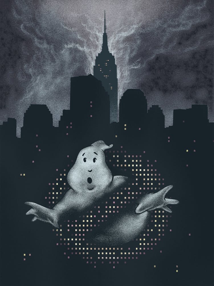 Ghostbusters Illustration X2 Copy