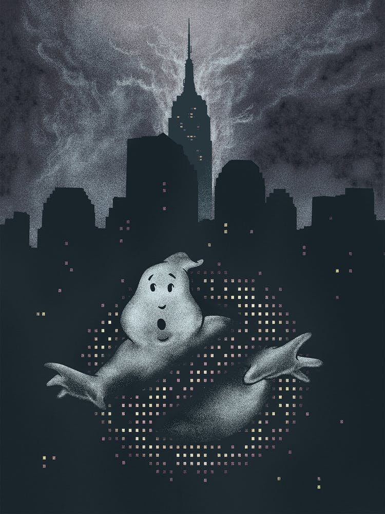 Ghostbusters Illustration X2 Copy