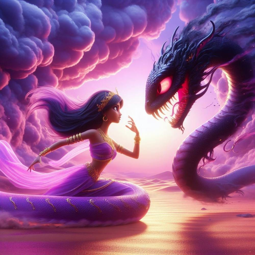Princess And A Dragon