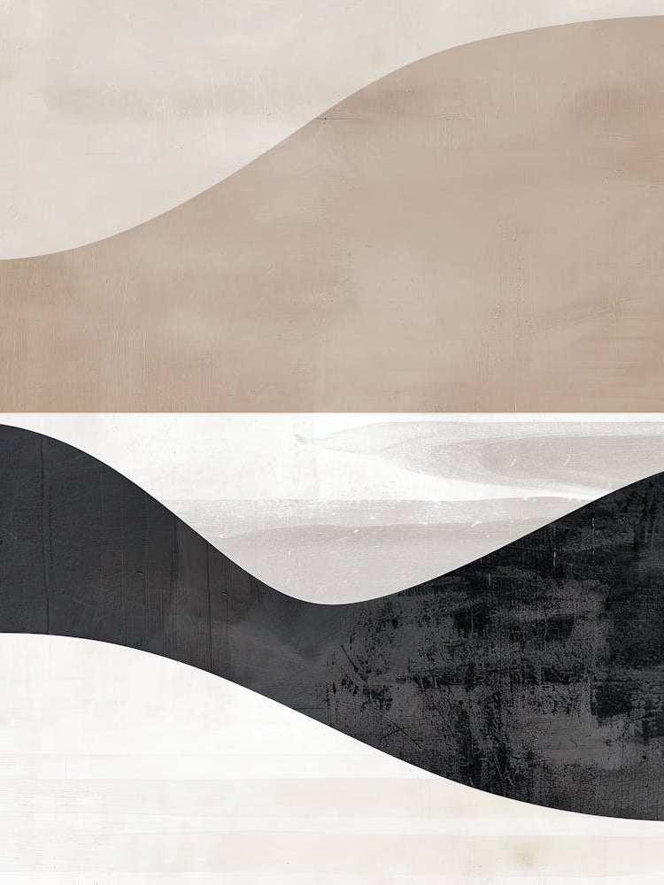 Beige Drift Minimalist Style