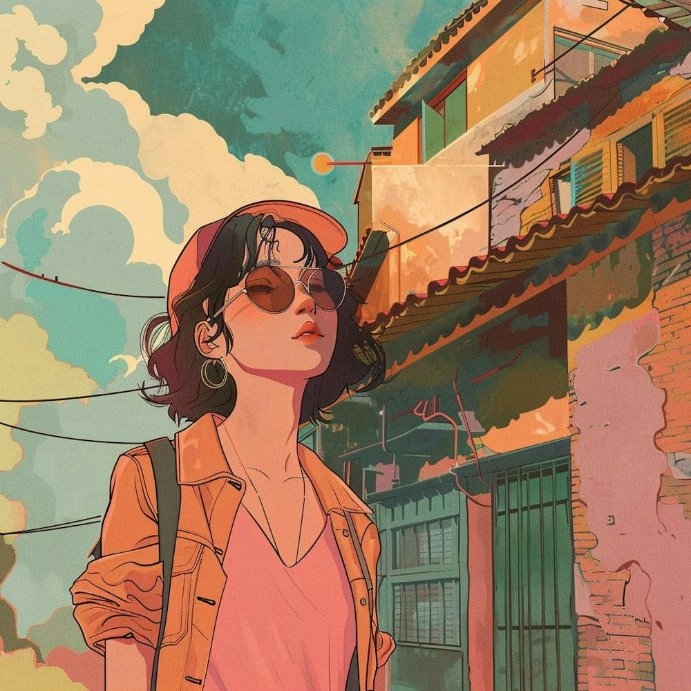 Girl In The City