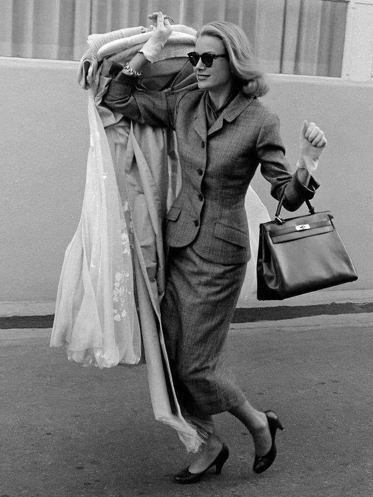 Grace Kelly Fashion Black And White