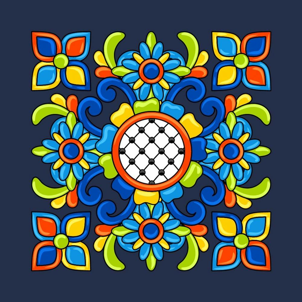 Colorful Floral Pattern 2