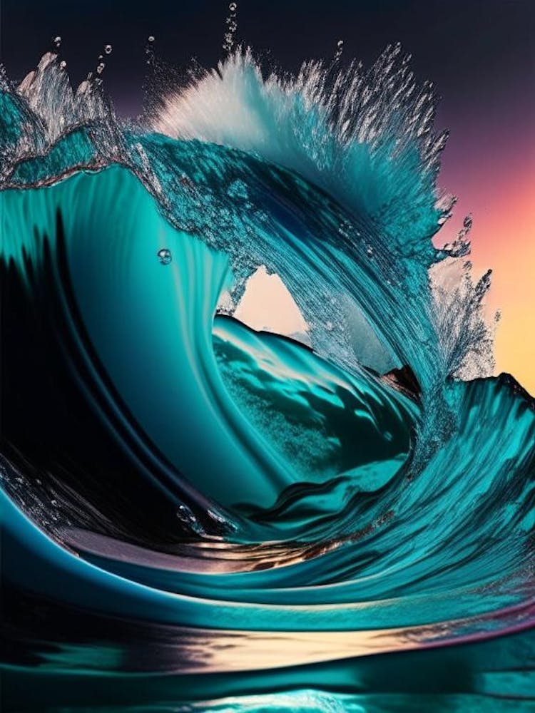 Water As A Symbol Of Power & Strength Waterscape Pop Art Photography 2