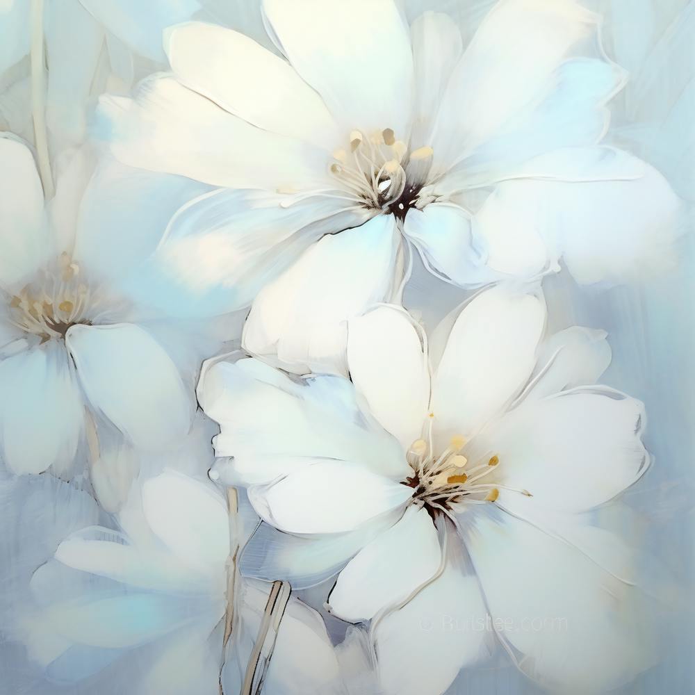 Weiße Blumen 1