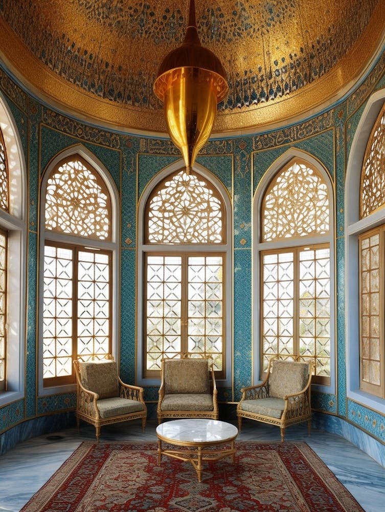 Topkapi Palace Pixel Art 5