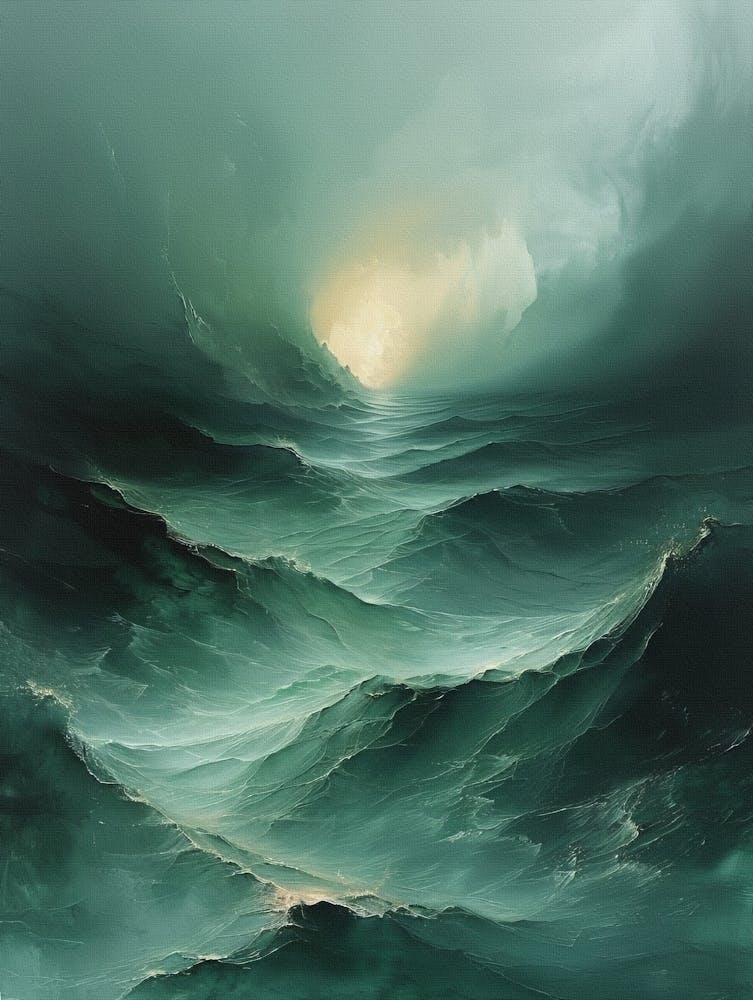Poster Geo Nature Paint 19