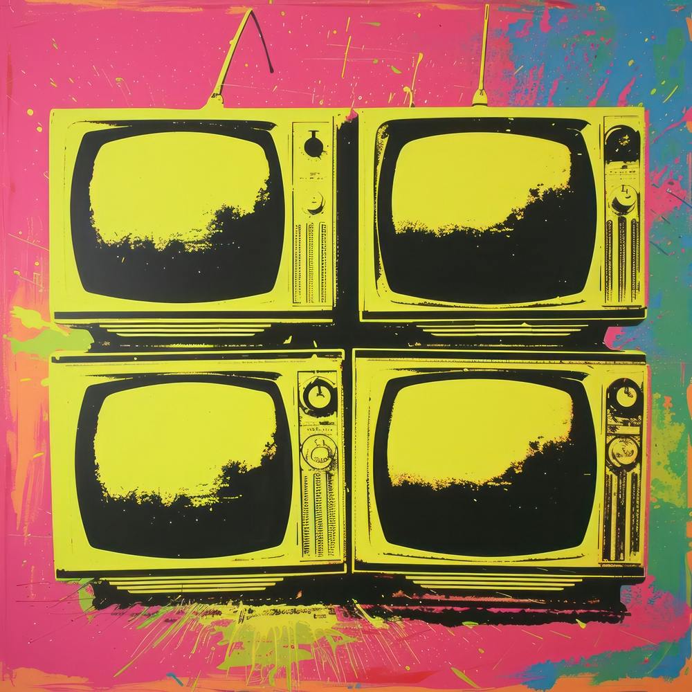 Televisions Pop Art 2