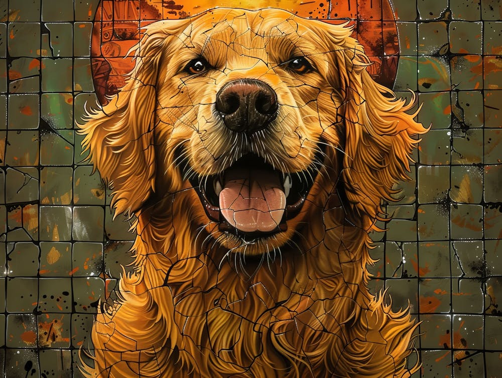 Golden Retriever Fine Art Portrait 1