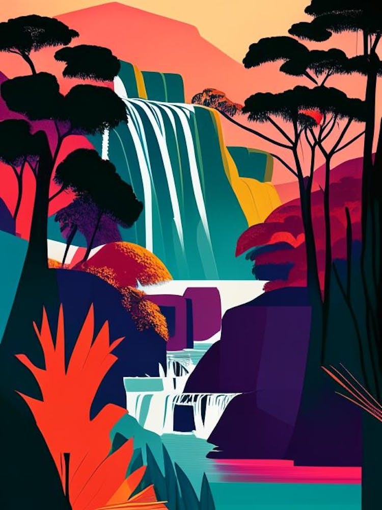 Victoria Falls National Park Zimbabwe Pop Matisse
