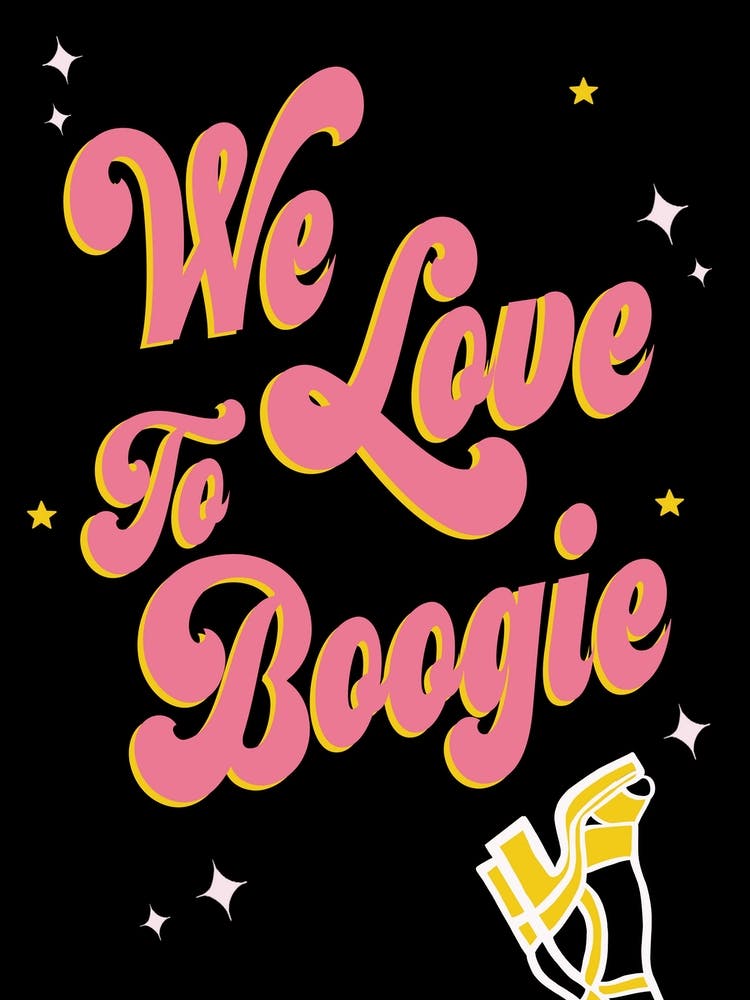 We Love To Boogie Retro