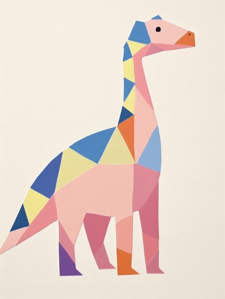 Nursery Dinosaur Art Hadrosaurus 1