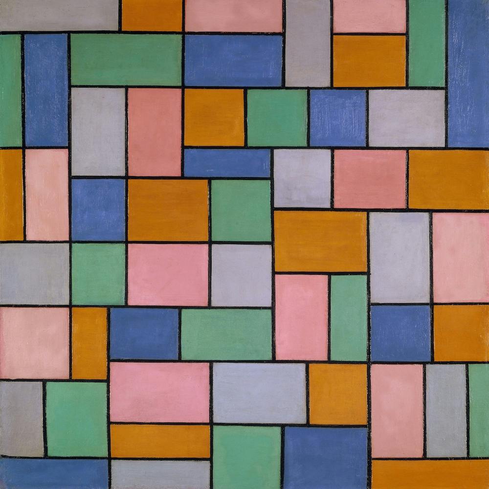 Composition In Dissonances, Theo Van Doesburg Square