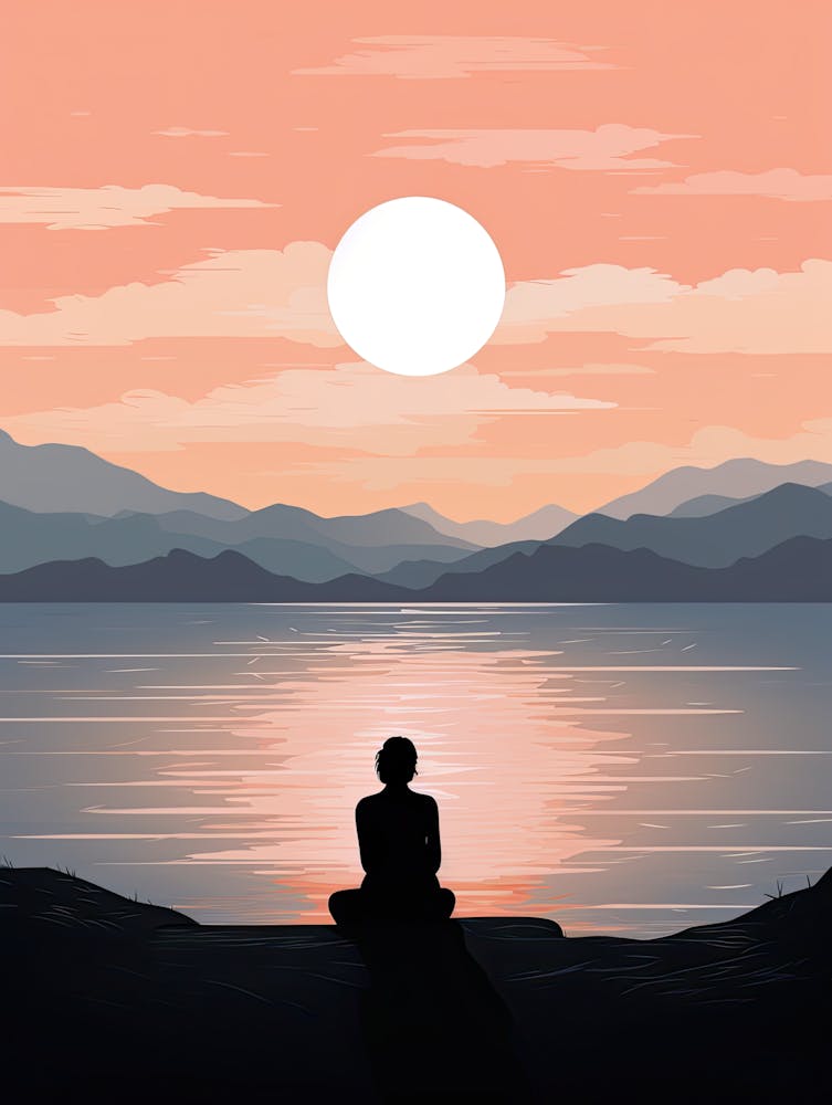 Meditation At Sunset, Loneliness