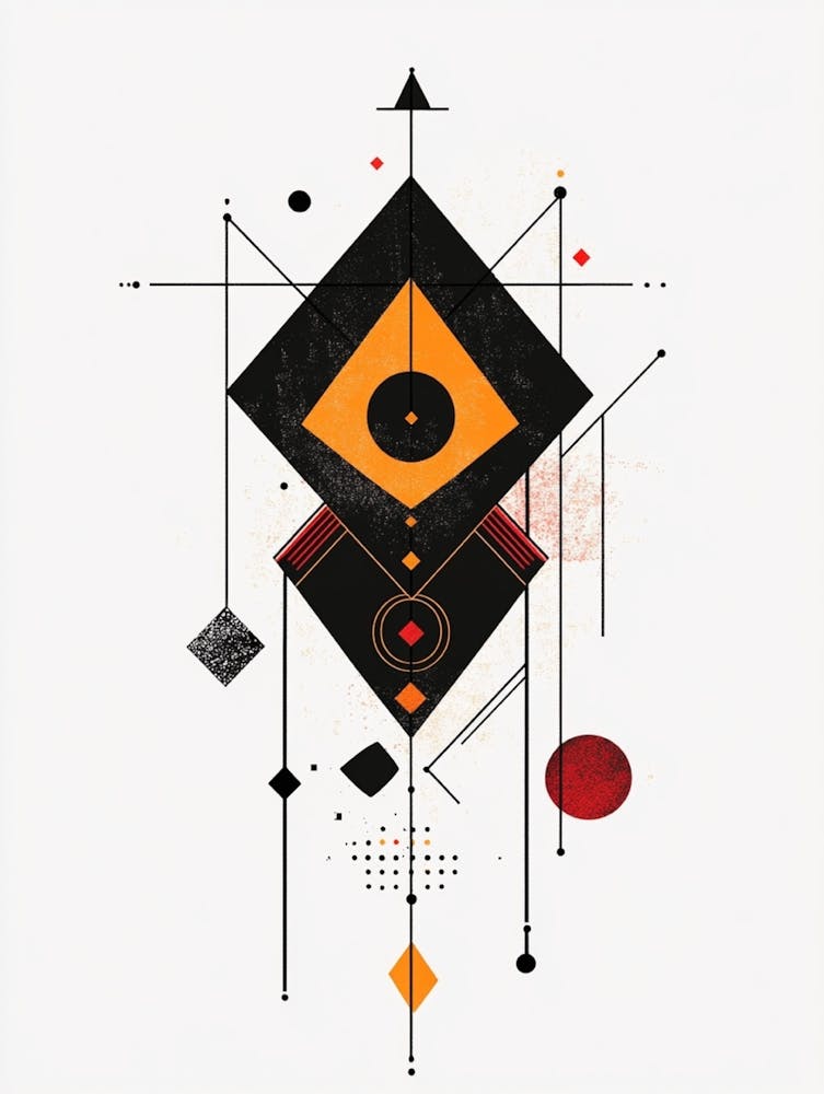 Abstract Geometric Painting 3