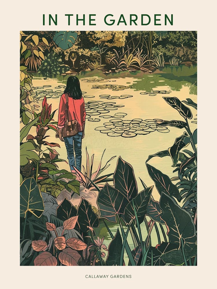 In The Garden Poster Callaway Gardens 1