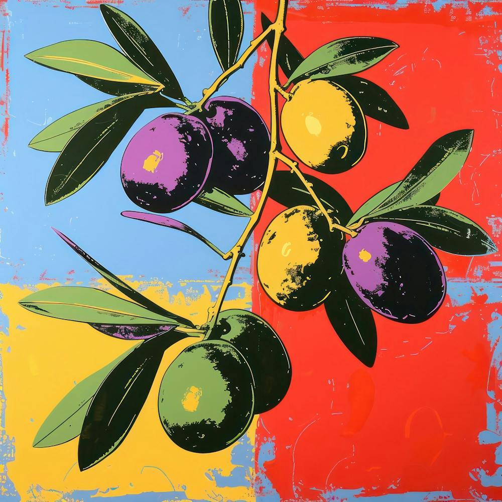 Olives Pop Art 4