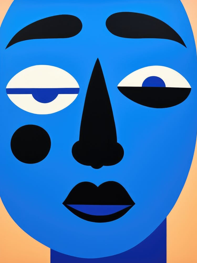 Blue Face 2