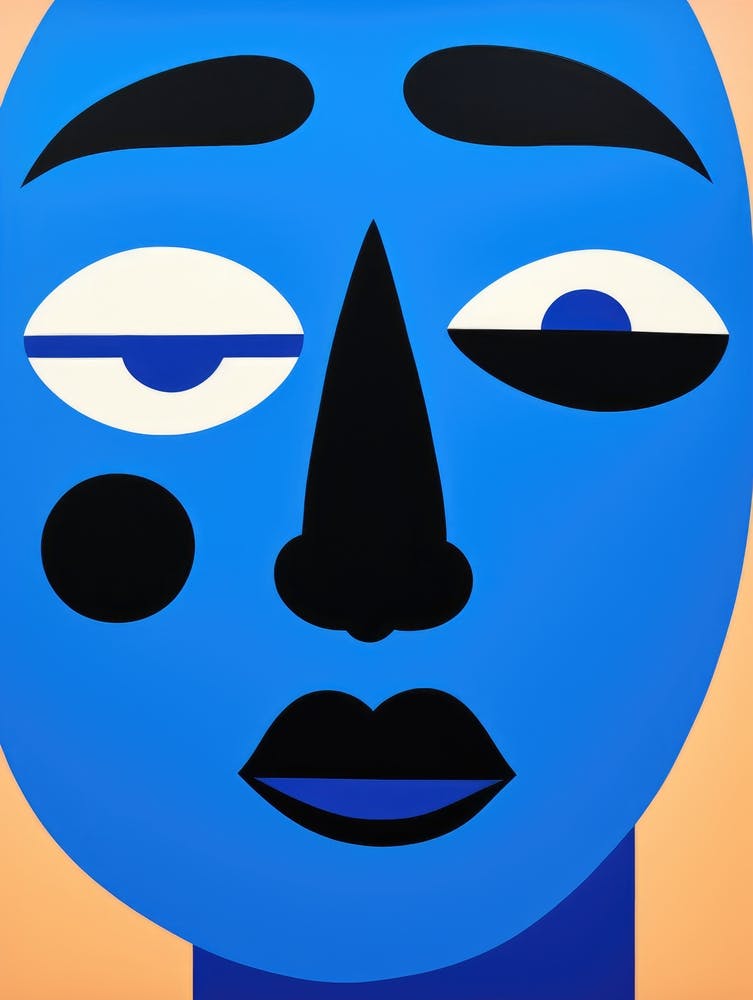 Blue Face 2