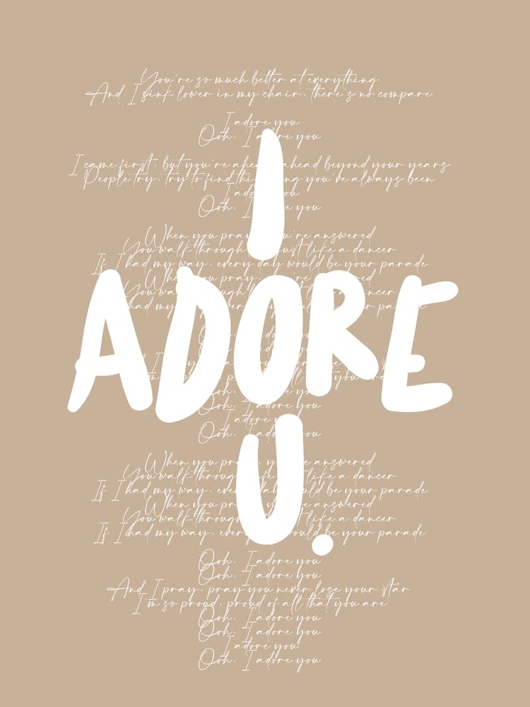 I Adore You 1