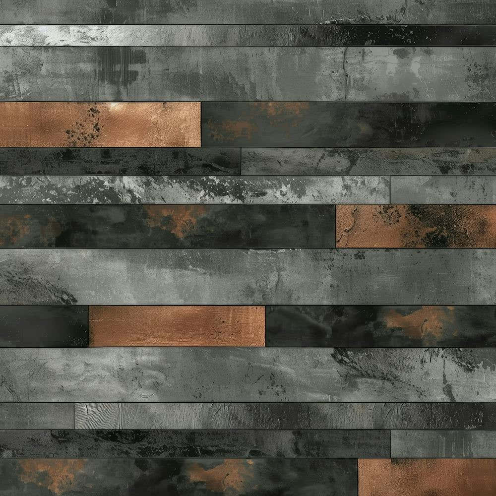 Copper Stripe Wall Art