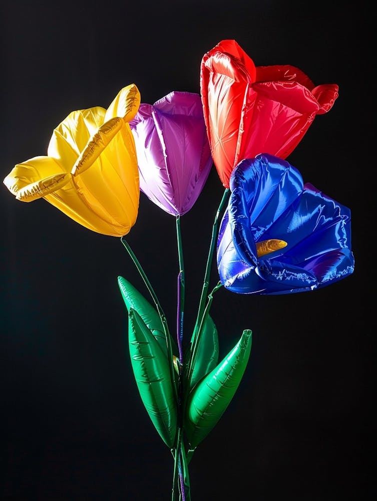 Bright Inflatable Flowers Lisianthus 1