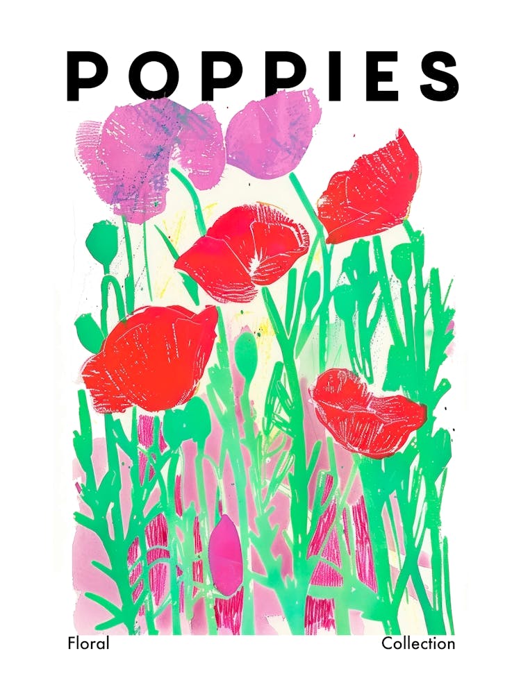 Poppies Botanical Flower Market