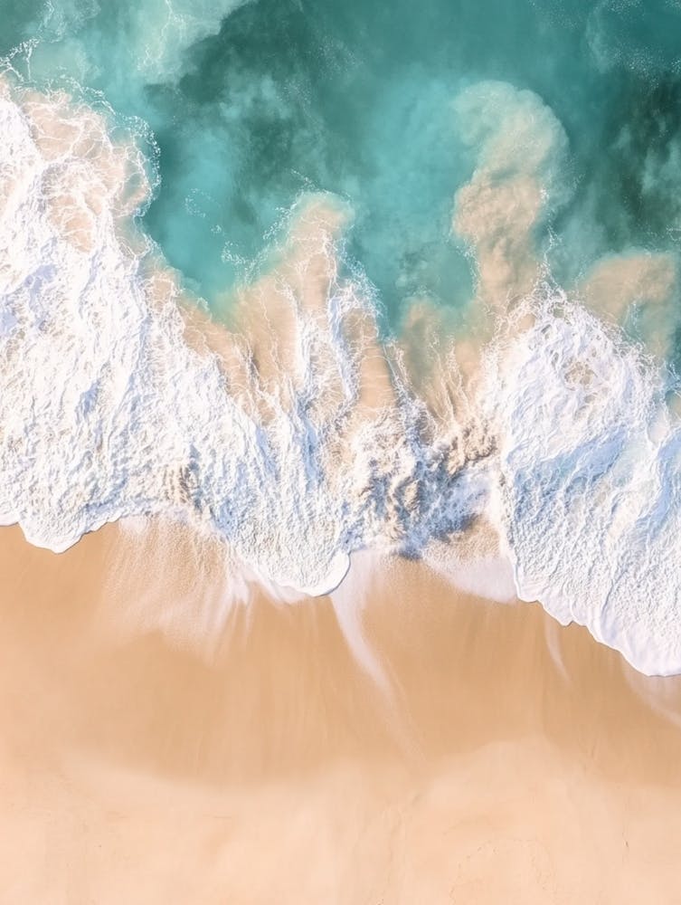 Aerial View Of A Beach 63