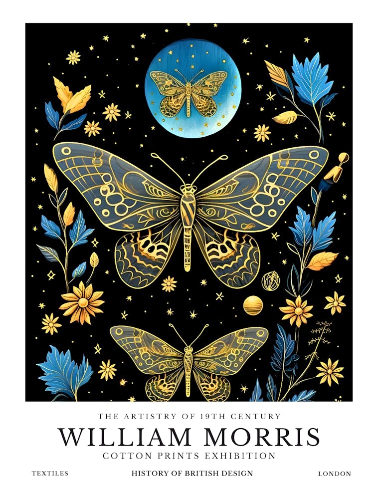 William Morris - butterfly