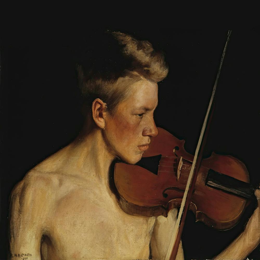 The Violinist (1900), Pekka Halonen