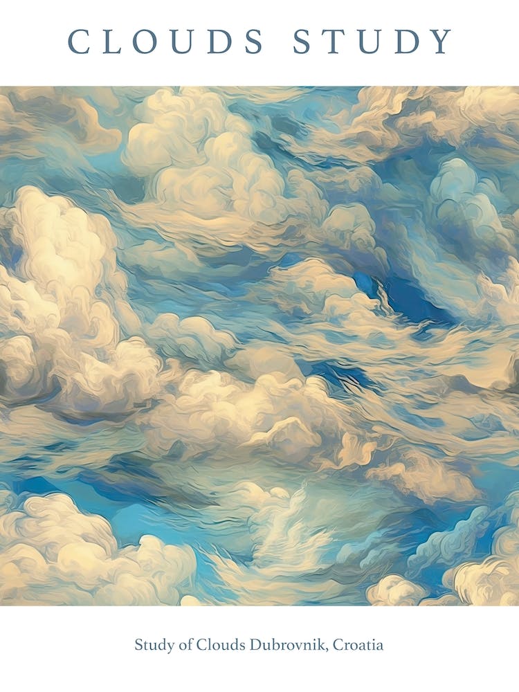 Study Of Clouds Dubrovnik, Croatia