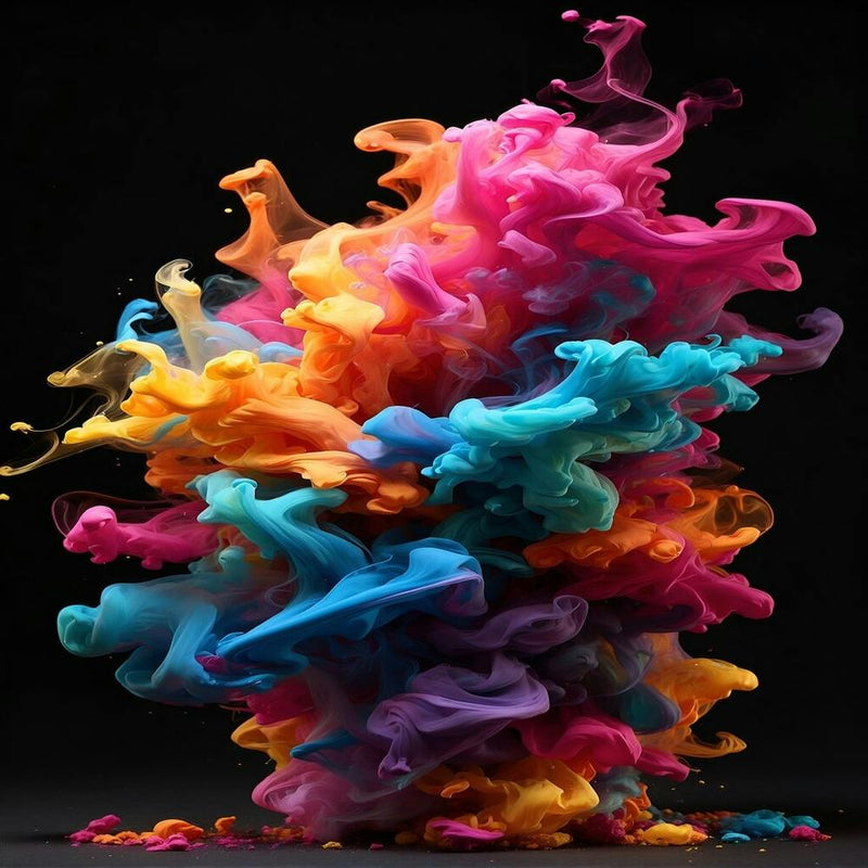 Colorful Ink Splash
