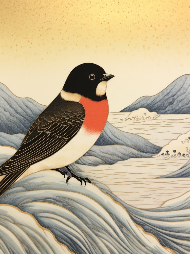 Bird Illustration Swallow 1