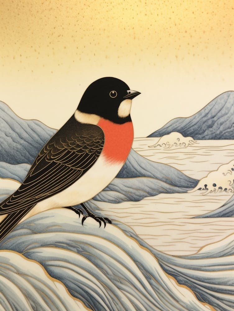 Bird Illustration Swallow 1