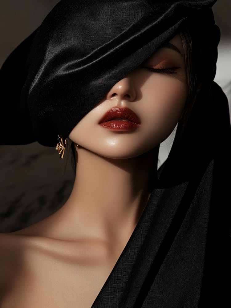 Sexy Woman In Black