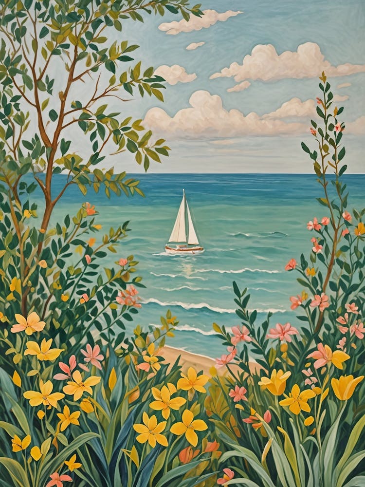Mediterranean Sailboat no2