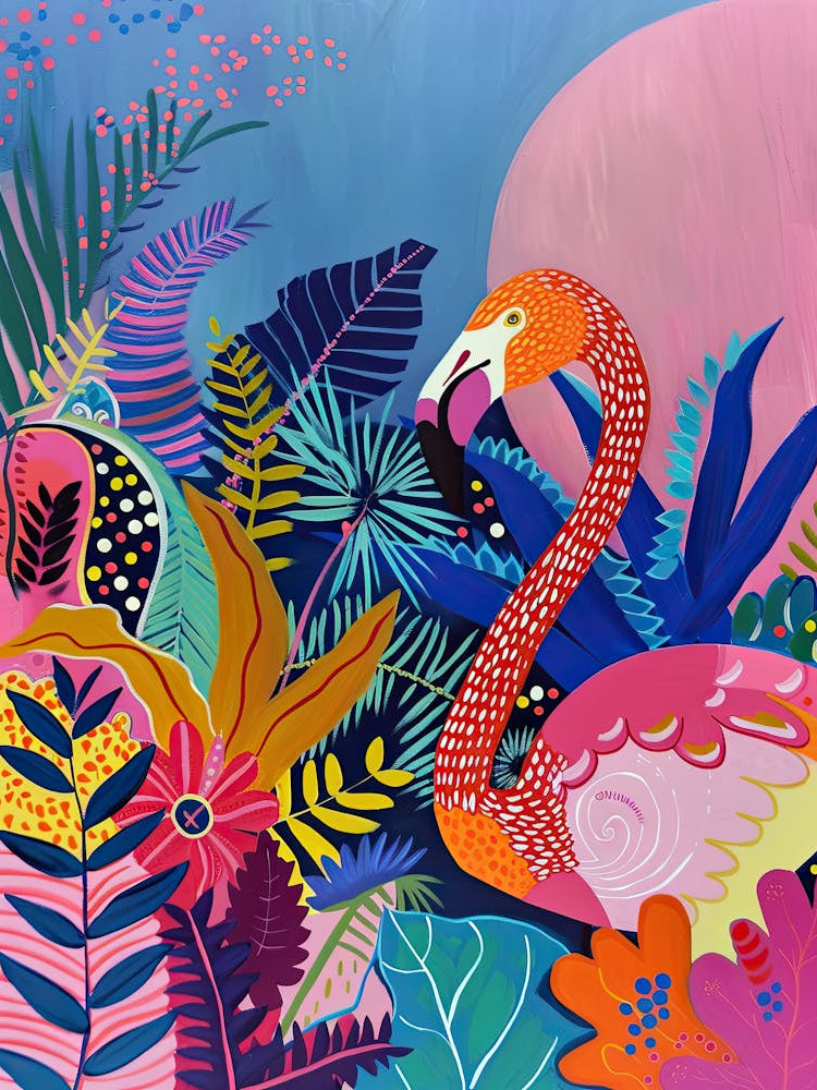 Tropical Symphony Matisse Style