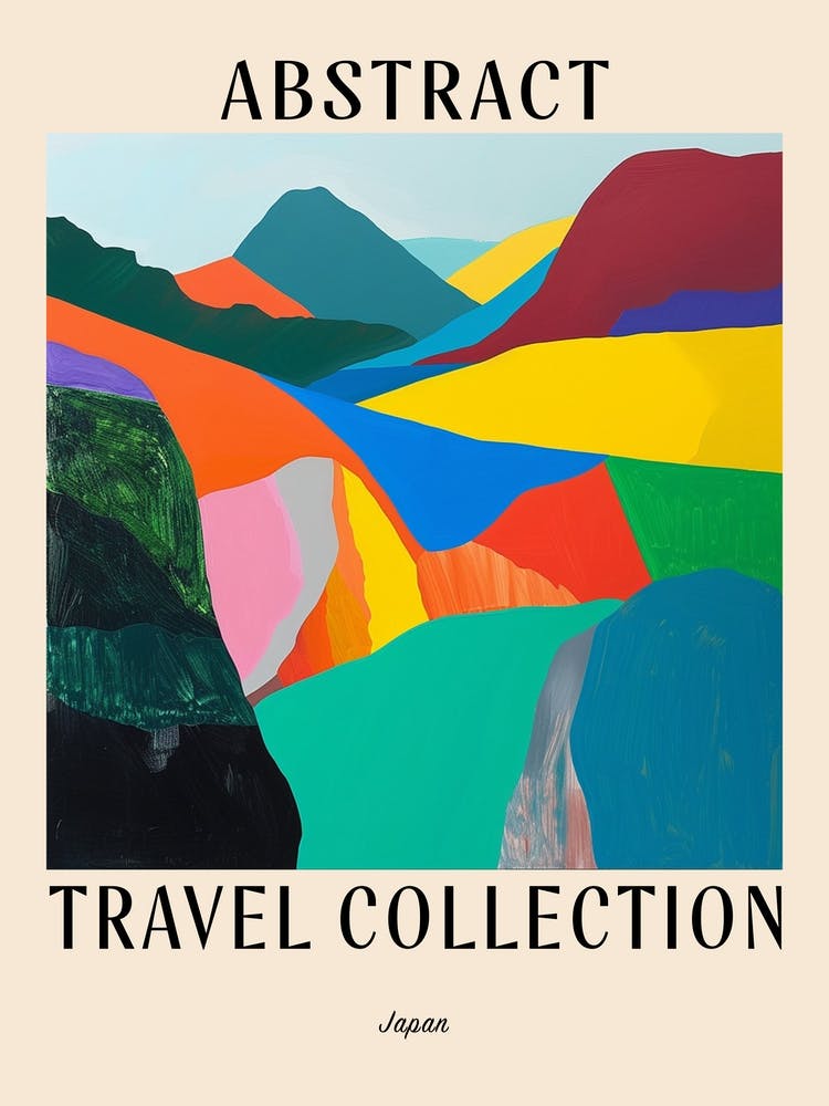 Abstract Travel Collection Poster Japan 5