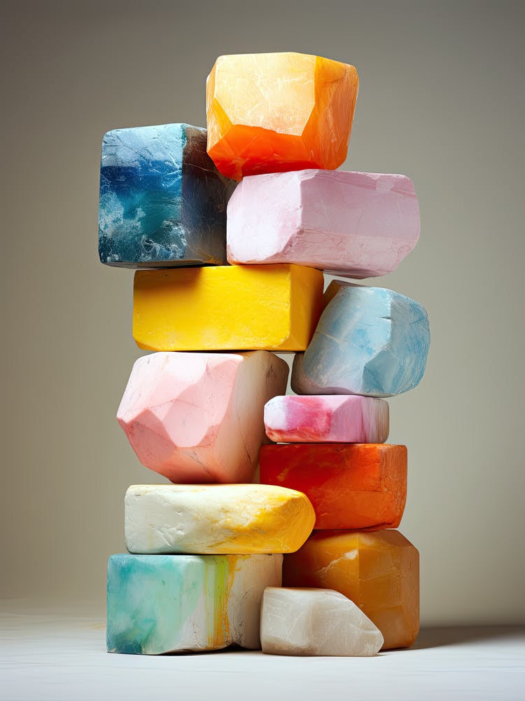 Stacked Blocks, Stones Art 6