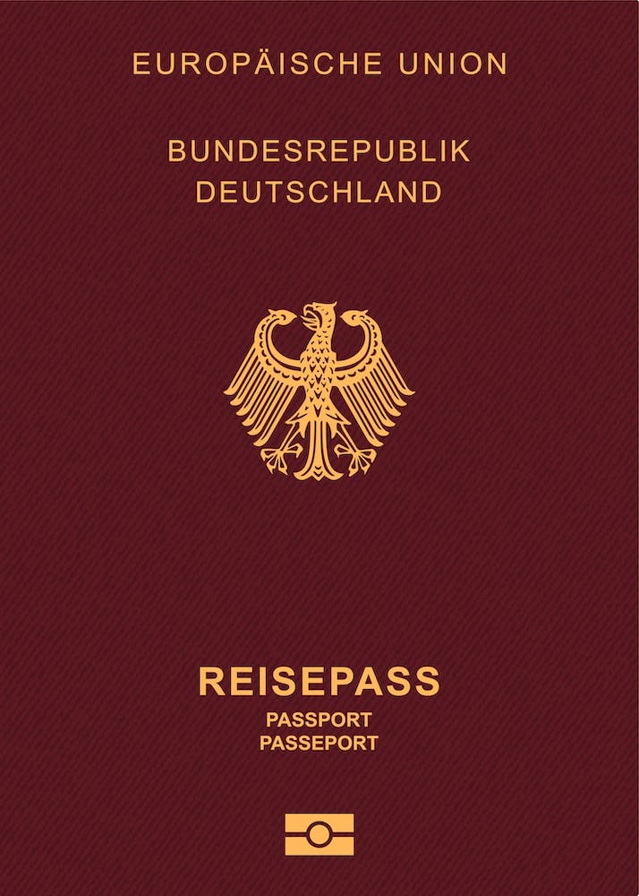 Passport Bundesrepublik Deutschland