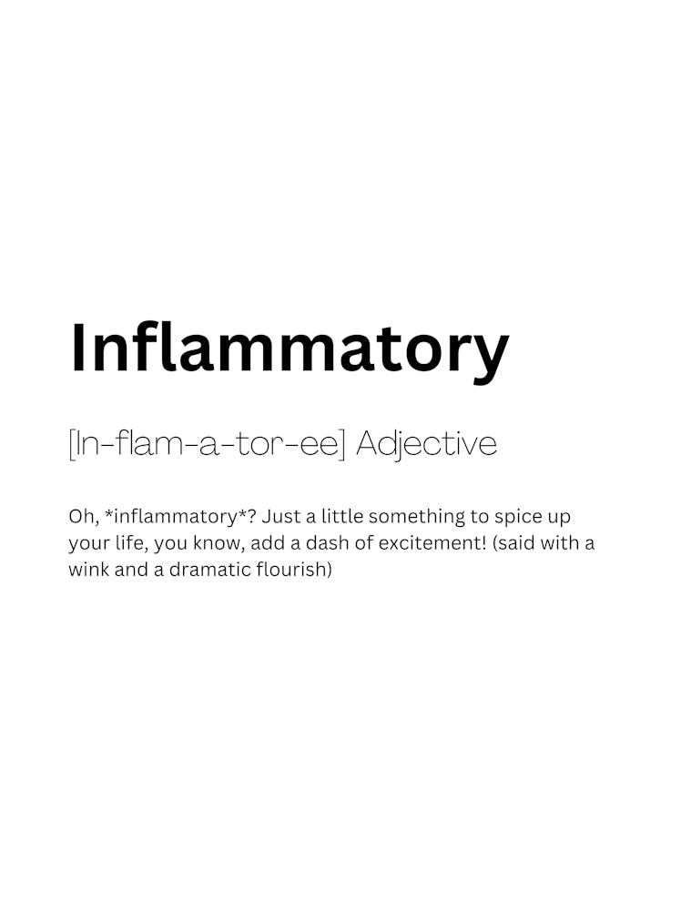 Inflammatory Definition Meaning