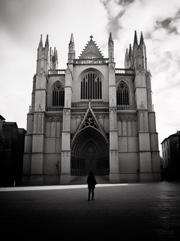 Burgos, Spain, Black And White Analogue Photography 2