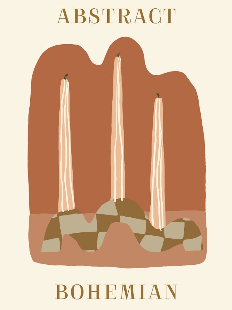 Abstract Bohemian 15