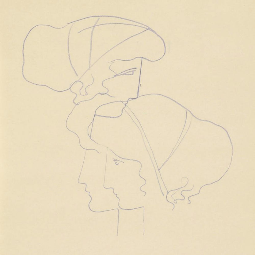 Sketchbook With Various Studio Drawings, Mikuláš Galanda (11)