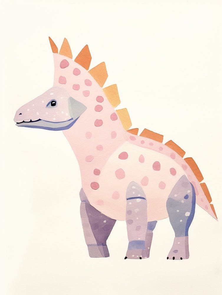Nursery Dinosaur Art Pachycephalosaurus 5